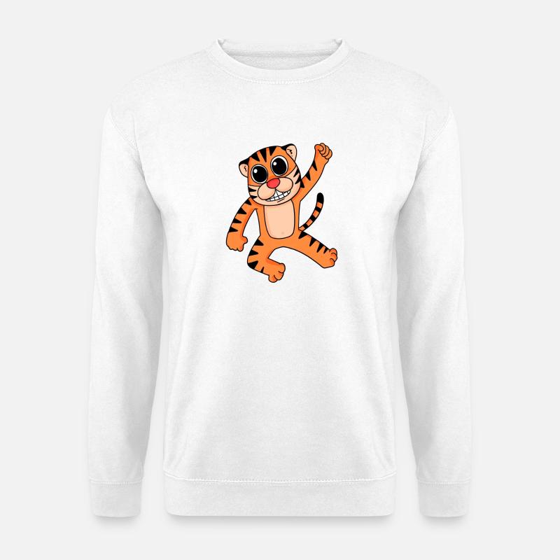 Tiger - Unisex Sweatshirt - white