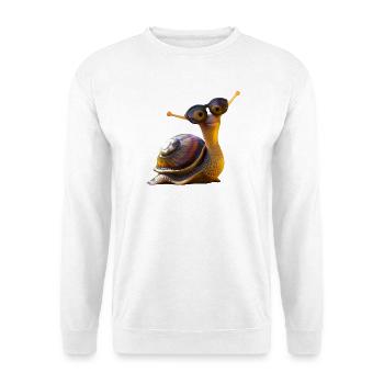 Snail Vineyard Snail Shell Snails - Unisex Sweatshirt - white - Front