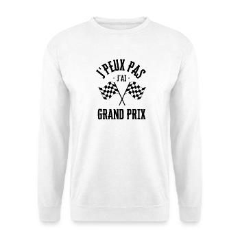Ich kann nicht, ich habe einen tollen Preis - Unisex Pullover - Weiß - Vorne