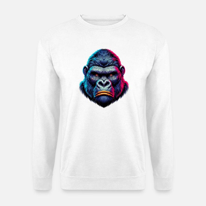 Gorilla - Unisex Sweatshirt - white
