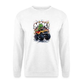 Dino Monster Truck Adventure - Unisex Sweatshirt - white - Front