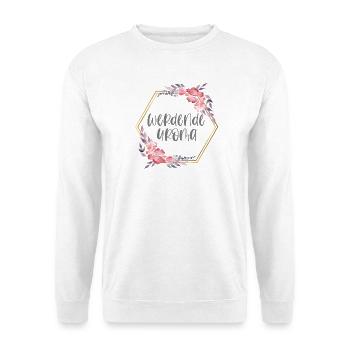 Boho werdende Uroma Schwangerschaft Geschenk - Unisex Pullover - Weiß - Vorne
