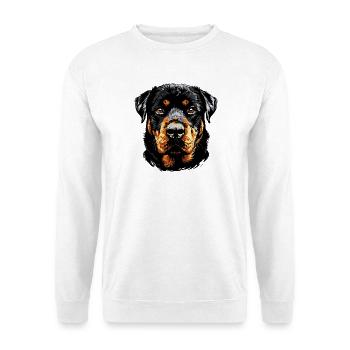 Rottweiler Dogs Love Proud Rottweiler Lovers - Unisex Sweatshirt - white - Front