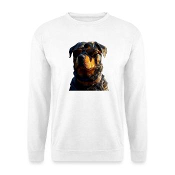 Rottweiler Dogs Love Proud Rottweiler Lovers - Unisex Sweatshirt - white - Front