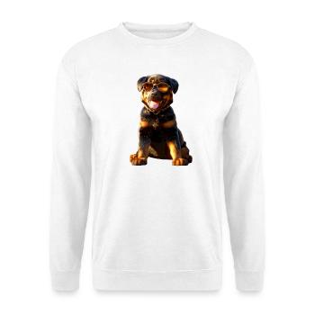 Rottweiler Dogs Love Proud Rottweiler Lovers - Unisex Sweatshirt - white - Front