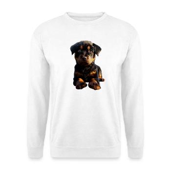 Rottweiler Dogs Love Proud Rottweiler Lovers - Unisex Sweatshirt - white - Front