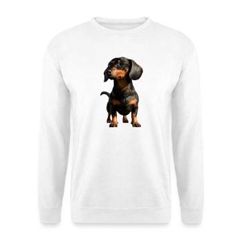 Dachshund, Dachshund, Miniature Dachshund, Dachshund Club, Dachshund - Unisex Sweatshirt - white - Front