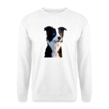 Border Collie Dog Lover Puppy Cute Collies - Unisex Sweatshirt - white - Front
