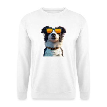 Border Collie Dog Lover Puppy Cute Collies - Unisex Sweatshirt - white - Front
