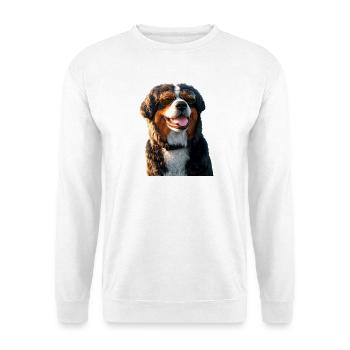 Bernese Mountain Dog Cute Dogs Swiss Mountain Dogs - Unisex Sweatshirt - white - Front