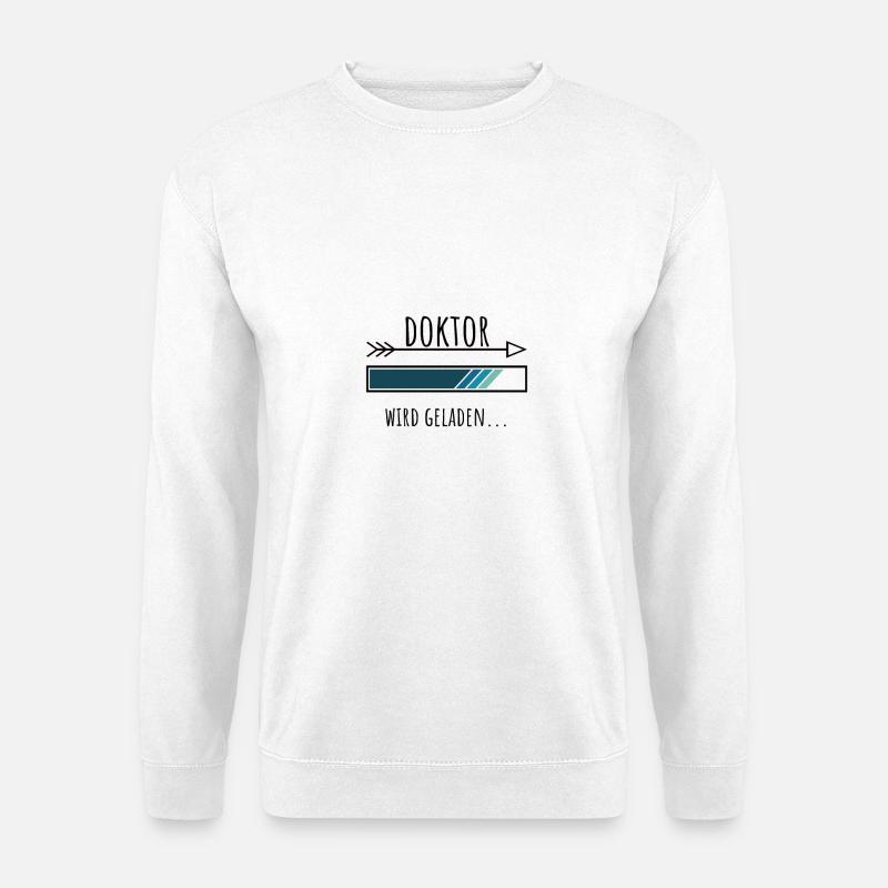 Doktoranten Geschenk Studium - Unisex Pullover - Weiß