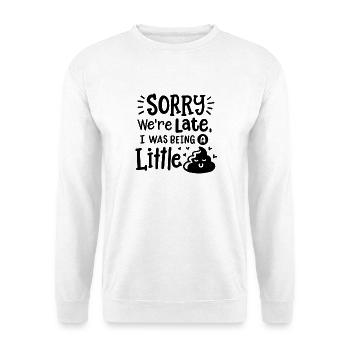 Lustiger sarkastischer Spruch für Kinder - Unisex Pullover - Weiß - Vorne