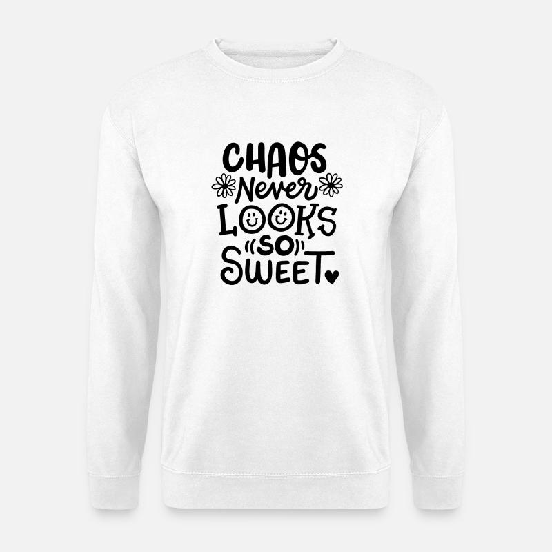 Chaot Chaotisch - Unisex Pullover - Weiß