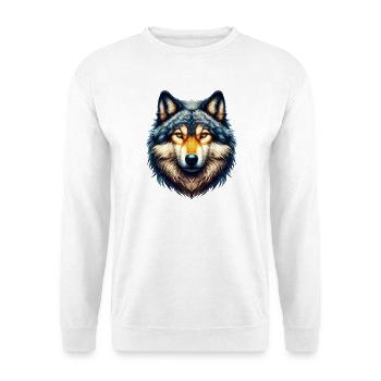 Wolf - Unisex Sweatshirt - white - Front