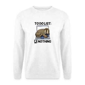 Dicton drôle - Dictons amusants - Programmeur - Sweat-shirt Unisexe - blanc - Devant