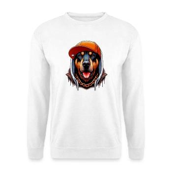 Dog - Unisex Sweatshirt - white - Front