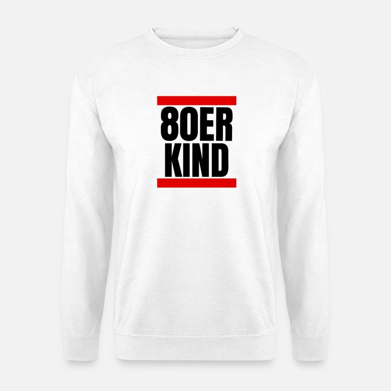 80er Kind - Unisex Pullover - Weiß