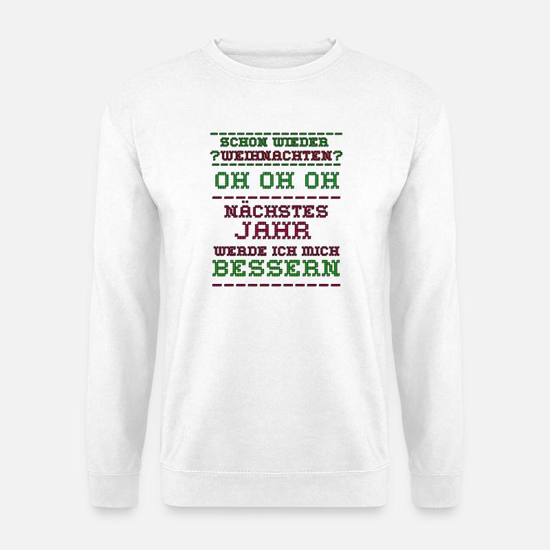 Weihnachten - Unisex Pullover - Weiß