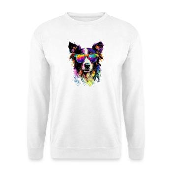 Border Collie Dog Lover Puppy Cute Collies - Unisex Sweatshirt - white - Front
