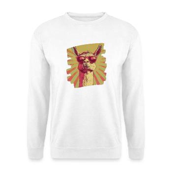 Alpaca - Unisex Sweatshirt - white - Front