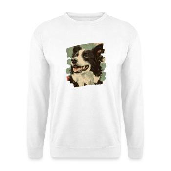 Border Collie - Unisex Sweatshirt - white - Front