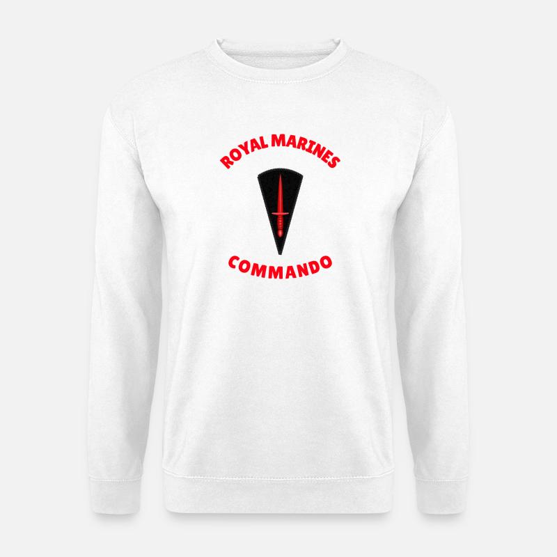 Royal Marines Commando - Unisex Sweatshirt - white