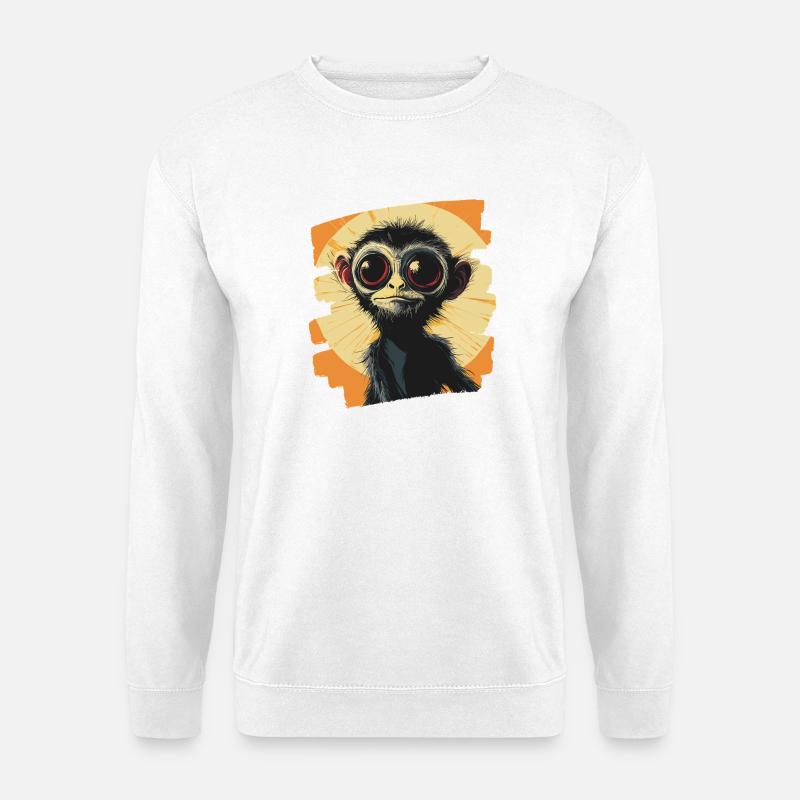 Monkey - Unisex Sweatshirt - white