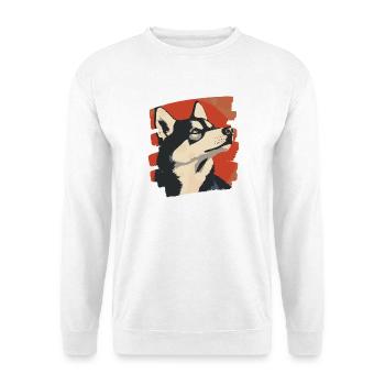 Rauque - Sweat-shirt Unisexe - blanc - Devant