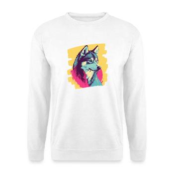 Rauque - Sweat-shirt Unisexe - blanc - Devant
