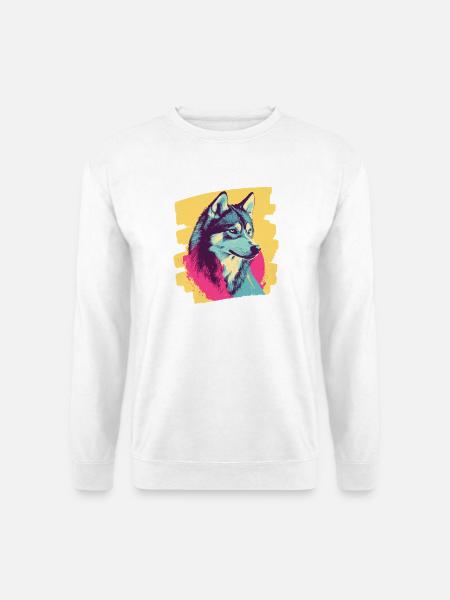 Husky - Unisex Sweatshirt - white