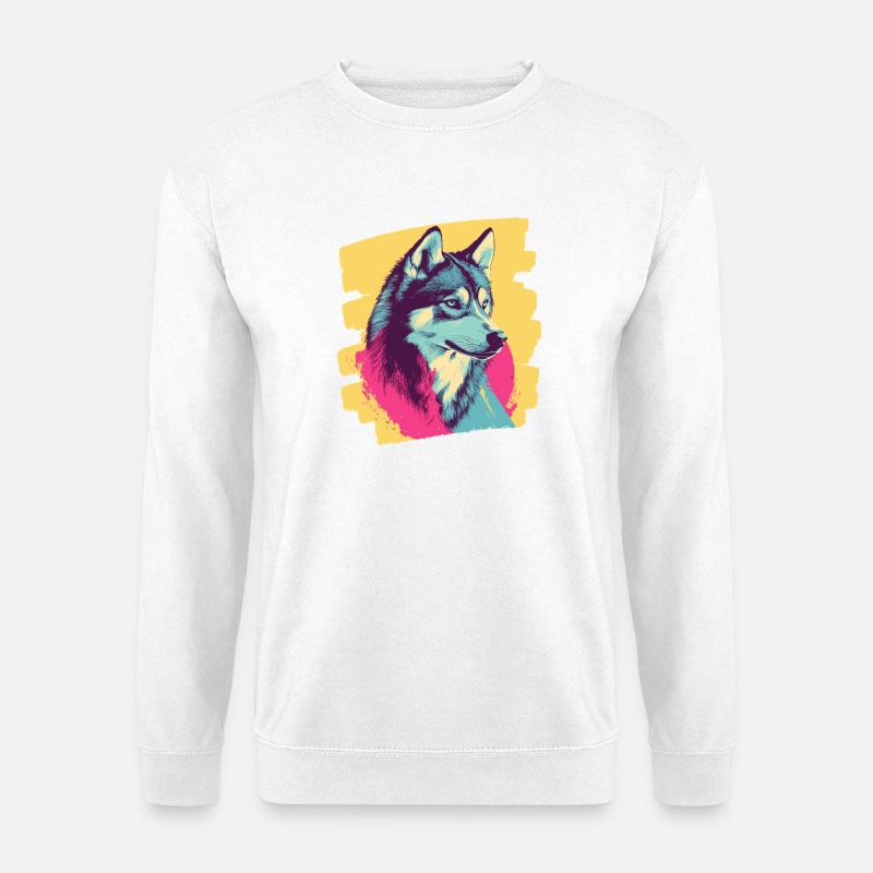 Husky - Unisex Sweatshirt - white