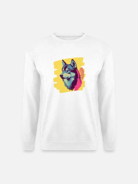 Rauque - Sweat-shirt Unisexe - blanc
