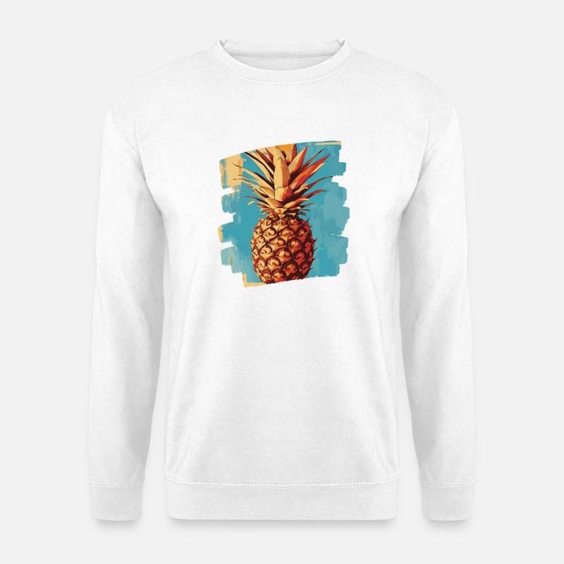 Pineapple - Unisex Sweatshirt - white