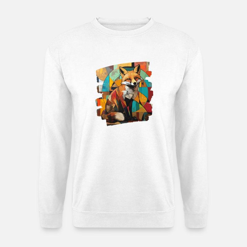 Fox - Unisex Sweatshirt - white