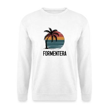 Formentera Balearic Islands - Unisex Sweatshirt - white - Front
