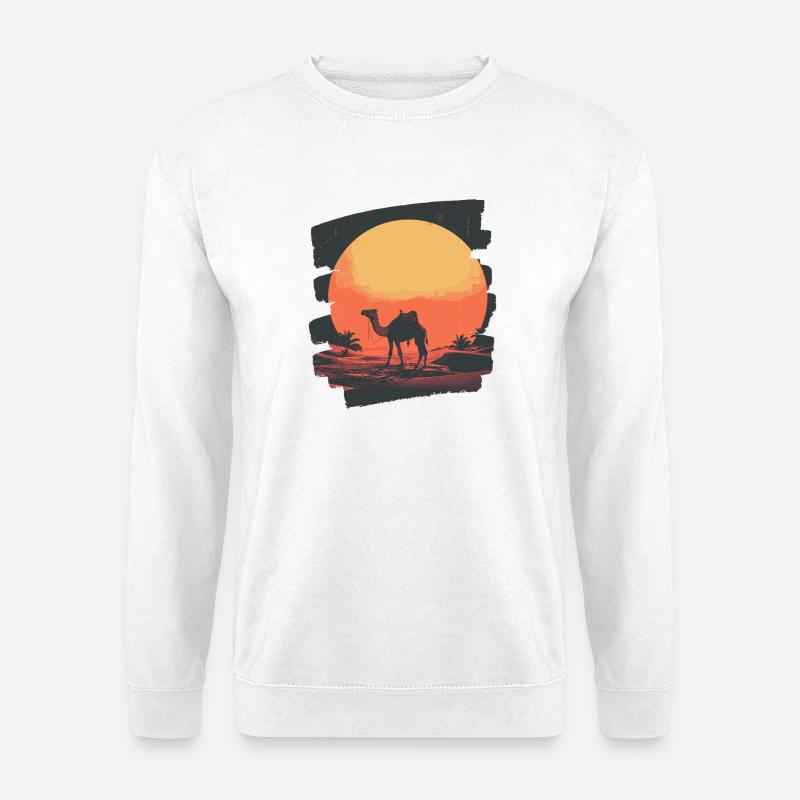 Camel - Unisex Sweatshirt - white