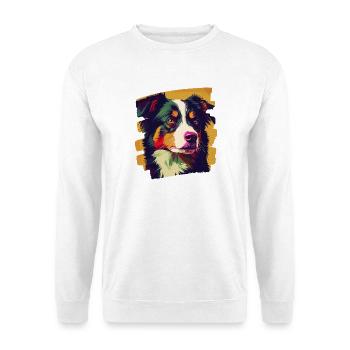 Australian Shepherd - Unisex Pullover - Weiß - Vorne