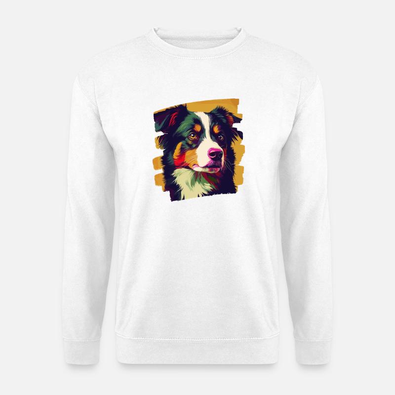 Australian Shepherd - Unisex Pullover - Weiß