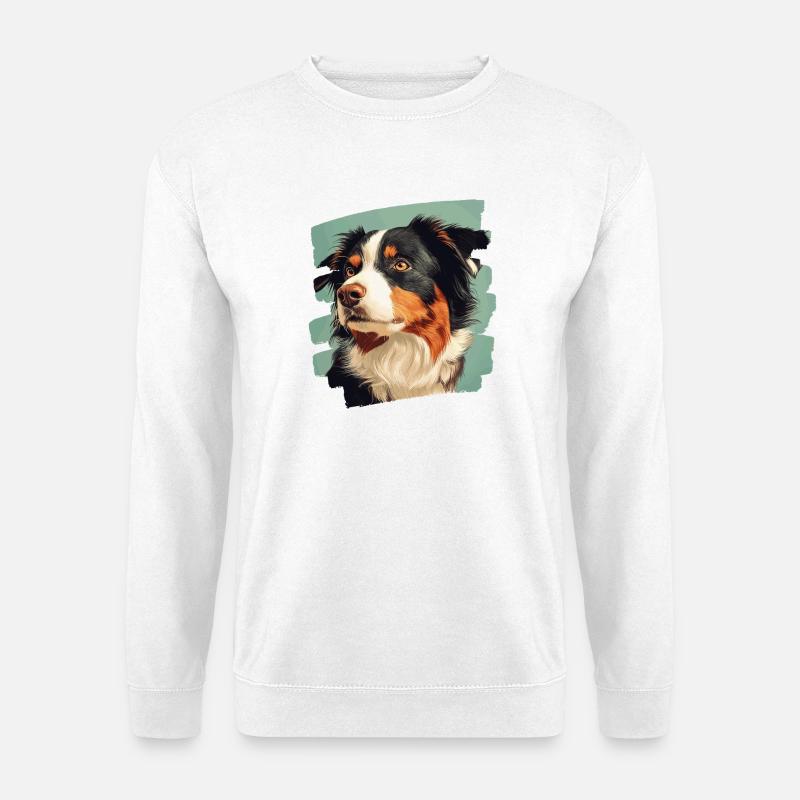 Australian Shepherd - Unisex Sweatshirt - white