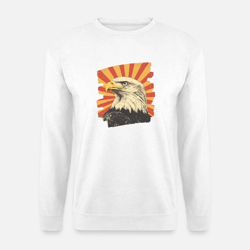 Adler - Unisex Pullover - Weiß