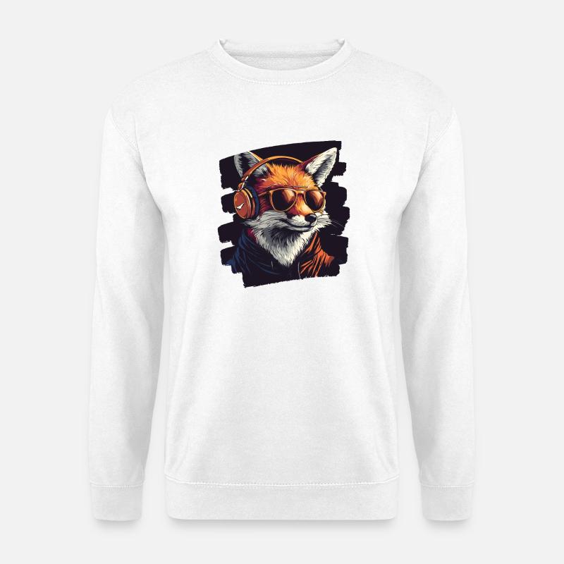 Fox - Unisex Sweatshirt - white