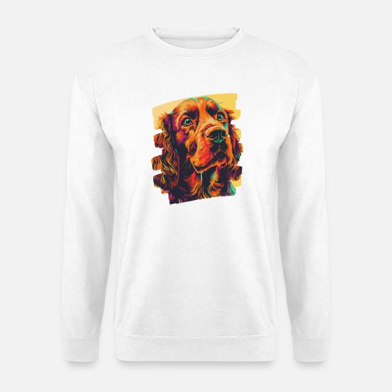 Cocker Spaniel - Unisex Sweatshirt - white