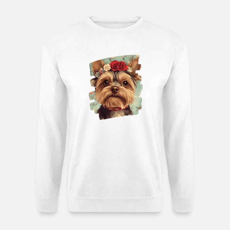 Yorkshire Terrier - Unisex Sweatshirt - white