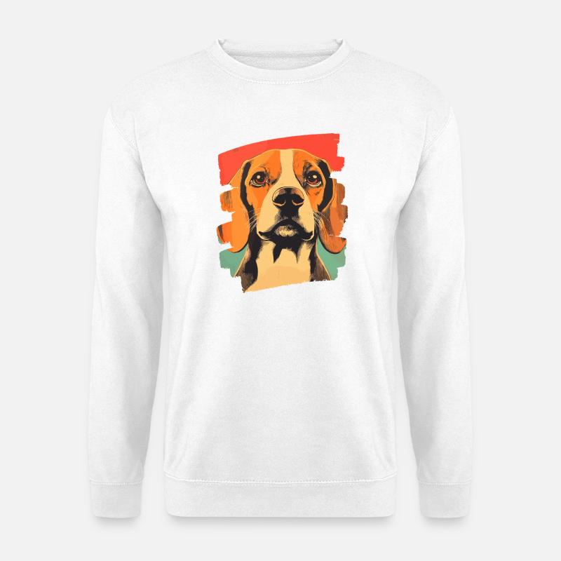 Beagle - Unisex Sweatshirt - white