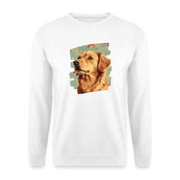 Golden Retriever - Unisex Sweatshirt - white - Front