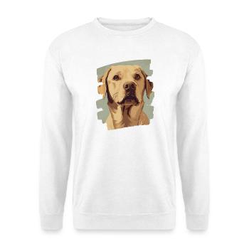 Labrador - Unisex Pullover - Weiß - Vorne