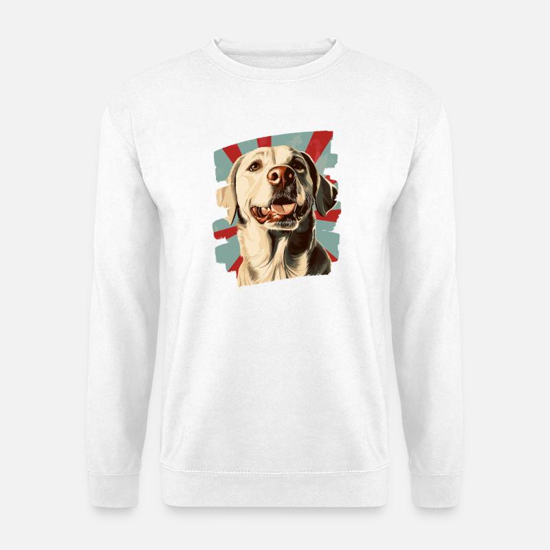 Labrador - Unisex Pullover - Weiß