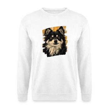 Laponie finlandaise - Sweat-shirt Unisexe - blanc - Devant
