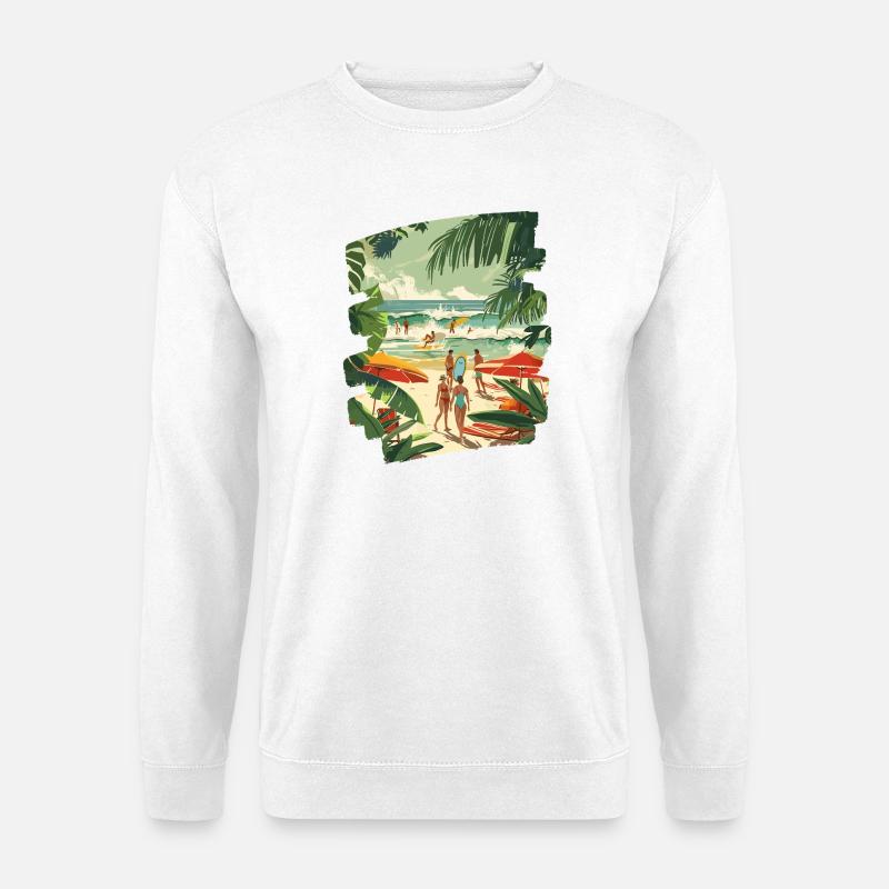 Surfer - Unisex Sweatshirt - white