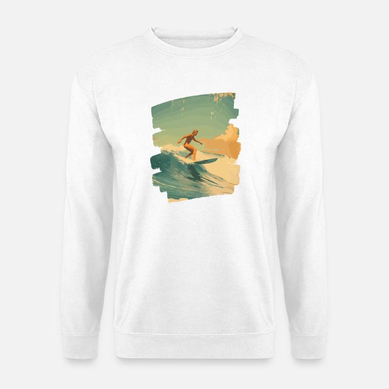 Surfer - Unisex Sweatshirt - white